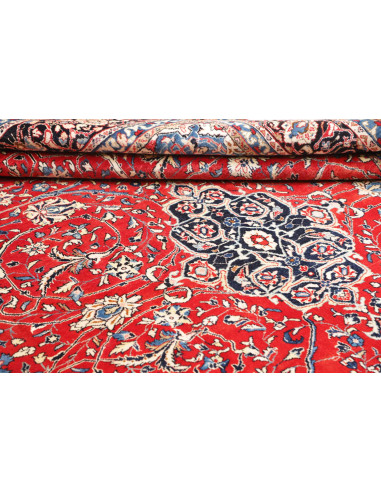 Rug Sarough Persia 214x310 Red Navy Blue