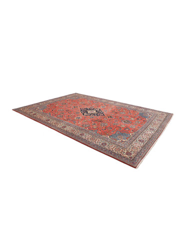 Rug Sarough Persia 248x362 Coral Navy Blue