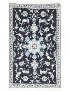 Nain Kashmar 87x145 Cm Nain Kashmar, Persia, Hand-carded