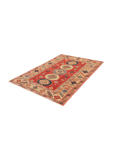 Rug Kazak Fine Pakistan 136x189 Terracotta Red 2
