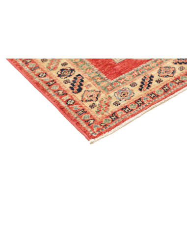 Rug Kazak Fine Pakistan 76x319 Terracotta Indig