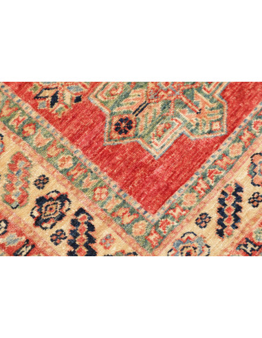 Tappeto Kazak Fine Pakistan 76x319 Terracotta B