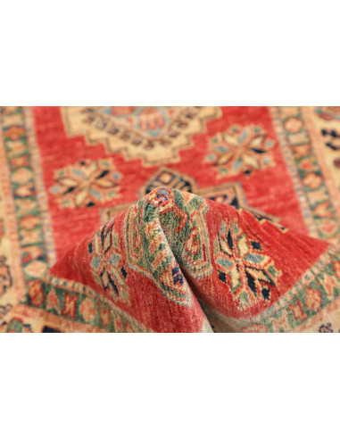 Rug Kazak Fine Pakistan 76x319 Terracotta Indig