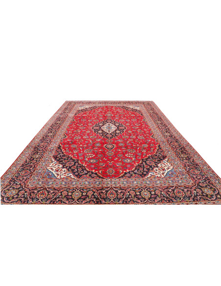 Hand Made Rug Ardakan Persia 283x413 Red Navy B