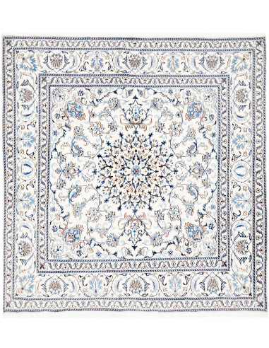 Nain Kashmar 194x200 Cm Nain Kashmar, Persia, Lana Cardata A