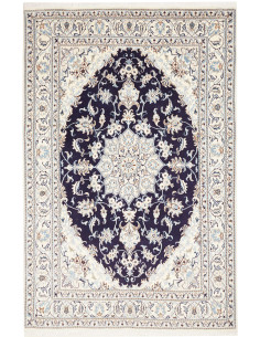Tappeto Nain Kashmar Persia grigio 168x255