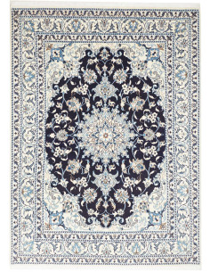 Tappeto Nain Kashmar Persia grigio 148x202