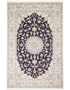 Rug Nain Kashmar Persia grey 196x303