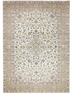 Kashan 273x386 Cm Kashan, Persia, Lana Cardata A Mano