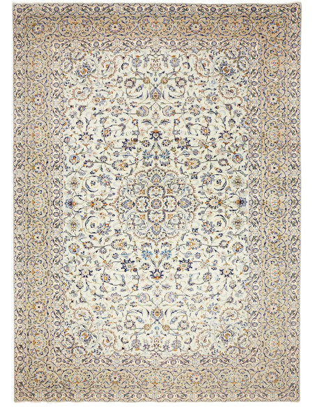 Kashan 273x386 Cm Kashan, Persia, Hand-carded Wool warp: