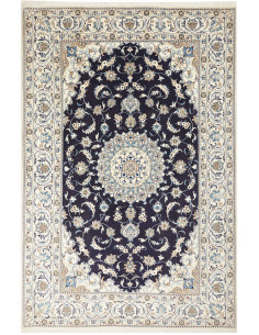 Rug Nain Kashmar Persia grey 202x305