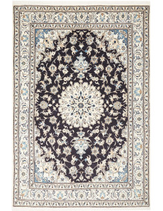 Rug Nain Kashmar Persia grey 165x246