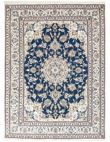 Rug Nain Kashmar Persia grey 152x204
