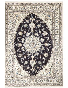 Tappeto Nain Kashmar Persia grigio 167x242