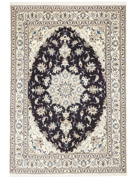 Rug Nain Kashmar Persia grey 167x242