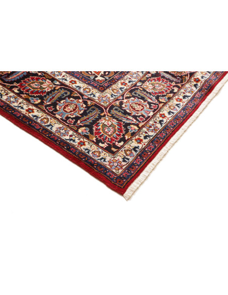 Mashad 243x340 Cm Mashad, Persia, Hand-carded Wool warp: