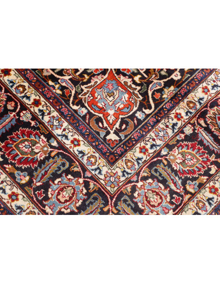 Mashad 243x340 Cm Mashad, Persia, Hand-carded Wool warp: