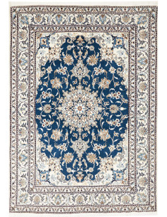 Rug Nain Kashmar Persia grey 150x210