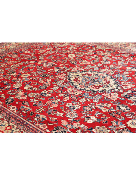 Sarough 276x407 Cm Sarough, Persia, Hand-carded Wool cotton