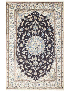 Rug Nain Kashmar Persia grey 190x295