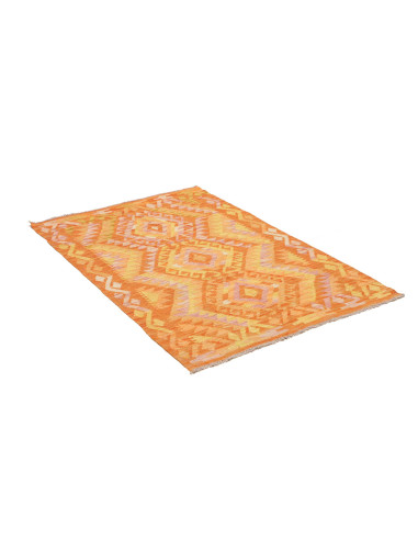 Kilim 99x147 Cm Kilim Afghanistan Hand-carded Wool Cotton