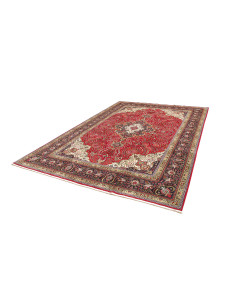 Tabriz 252x340 Cm Tabriz, Persia, Hand-carded Wool warp: 2