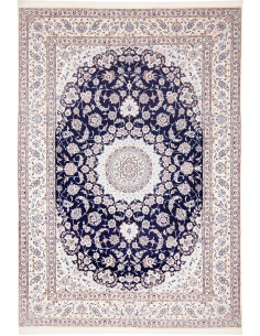 Rug Nain 9la Persia 250x355 Navy Blue Cream Whi