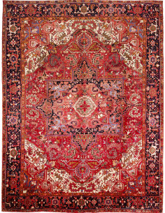 Tappeto Gorawan Persia marrone blu 260x345