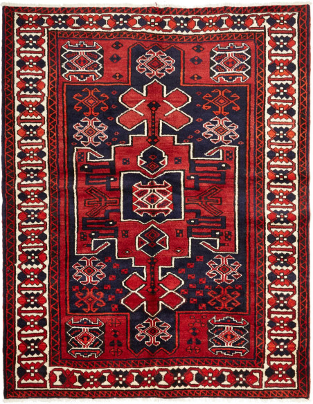 Lori 167x210 Cm Lori Persia Lana Cardata A Mano Cotone