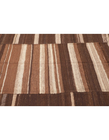 Rug Kilim Vintage Persia 195x446 Brown Beige