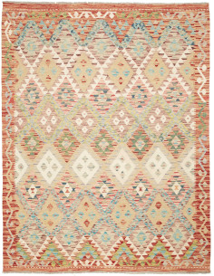 Tappeto Kilim Afghanistan marrone 151x196