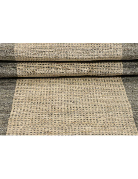 Tappeto Shayan Pakistan marrone grigio 79x299