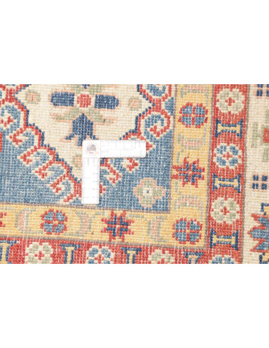 Rug Kazak Afghanistan 150x196 Sky Blue Cream