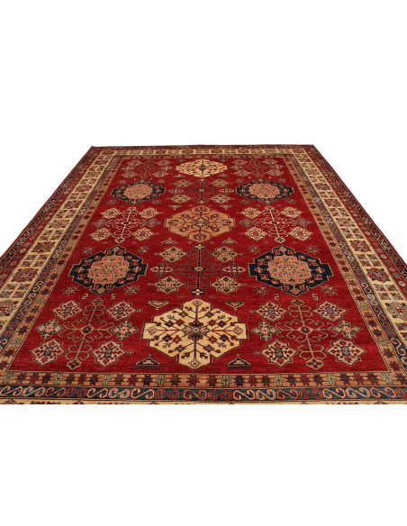 Rug Kazak Fine Pakistan brown grey 293x398