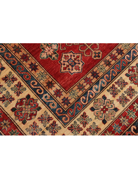 Rug Kazak Fine Pakistan brown grey 293x398
