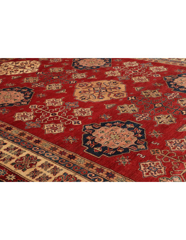 Rug Kazak Fine Pakistan brown grey 293x398