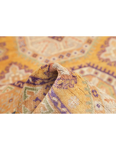 Rug Kazak Co 100x147 Saffron Yellow Purple