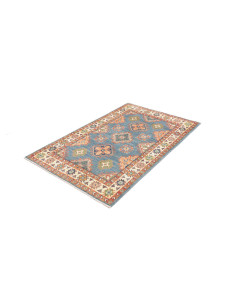 Rug Kazak Co 102x158 Blue Terracotta 2
