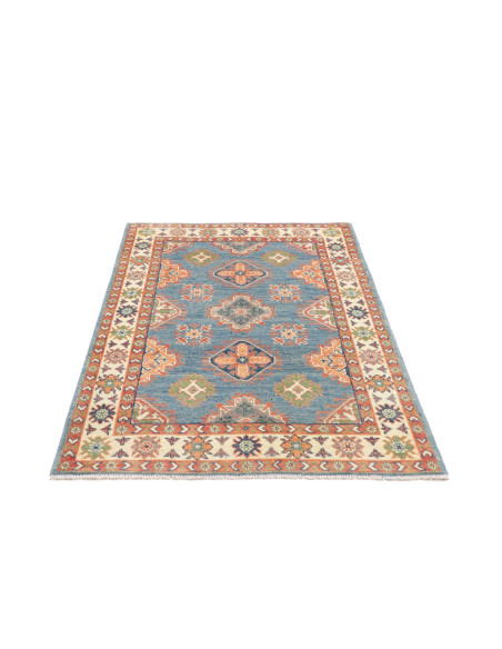 Rug Kazak Co 102x158 Blue Terracotta