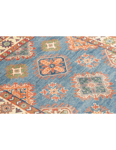 Rug Kazak Co 102x158 Blue Terracotta