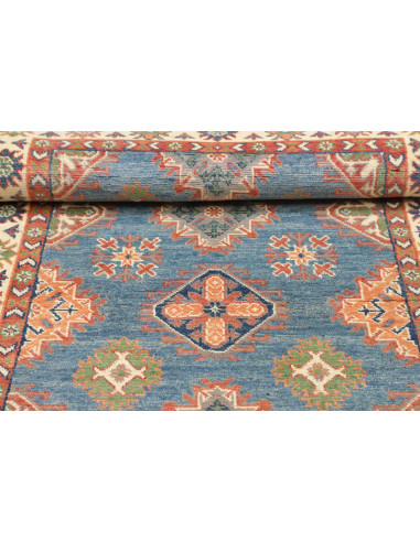 Rug Kazak Co 102x158 Blue Terracotta