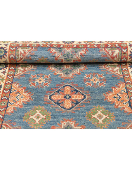 Rug Kazak Co 102x158 Blue Terracotta