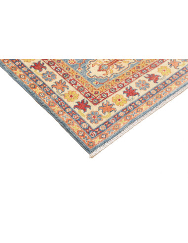 Rug Kazak Co 81x302 Blue Terracotta