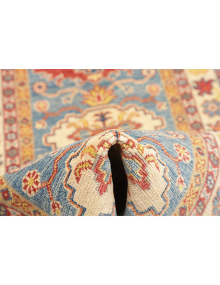 Rug Kazak Co 81x302 Blue Terracotta