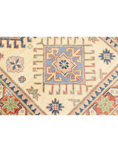 Tappeto Kazak Co Afgahnistan 81x294 Beige Crema
