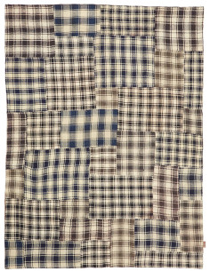 Tappeto Originale Kilim Patch Persia 152x202 Bl