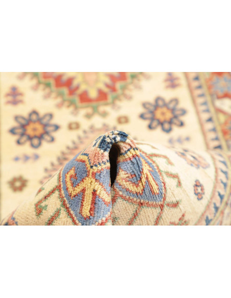 Rug Kazak Co 81x294 Cream Beige Multicolor