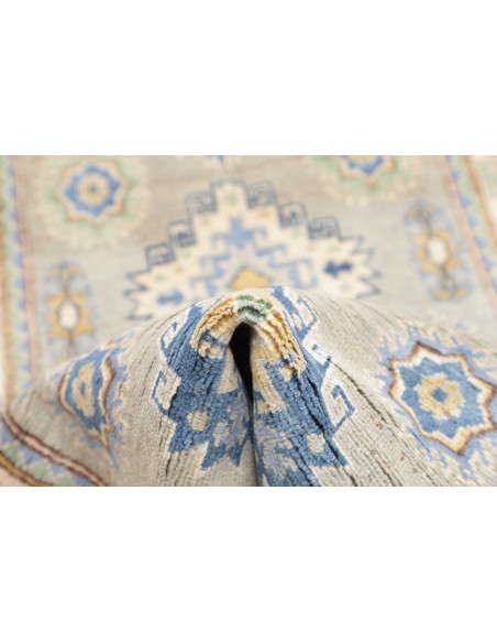 Rug Kazak Co 83x311 Grey Blue