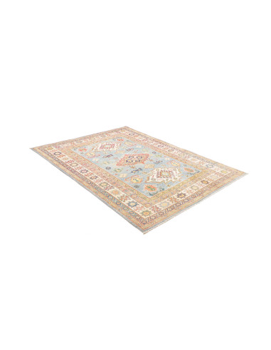 Tappeto Kazak Co Afgahnistan 154x201 Azzurro Ch