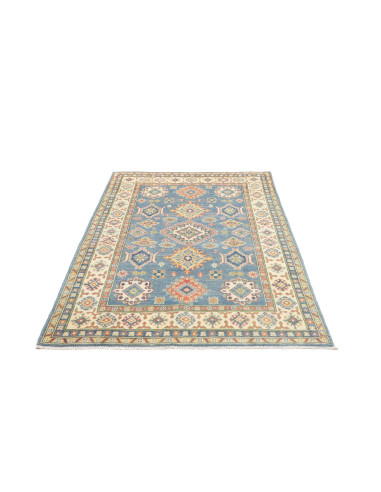 Tappeto Kazak Co Afgahnistan 122x178 Blu Tenue